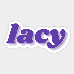 lacy Sticker